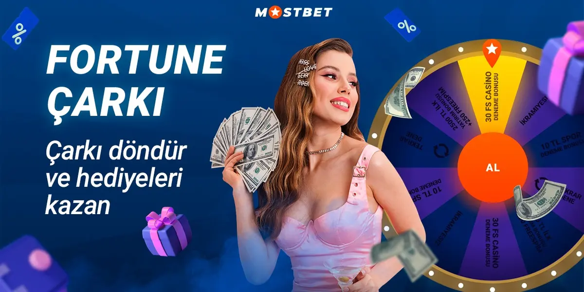 Mostbet hoş geldin çarkı: çarkı döndür ve hediyeleri kazan