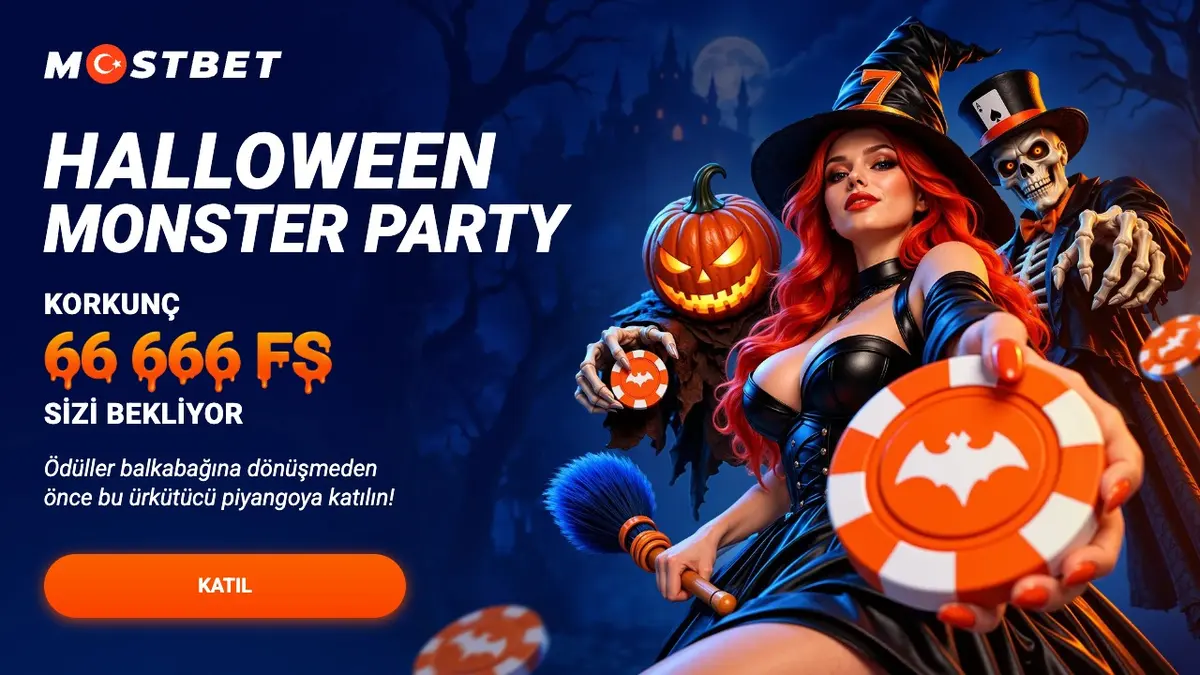 Halloween Monster Party kampanyası