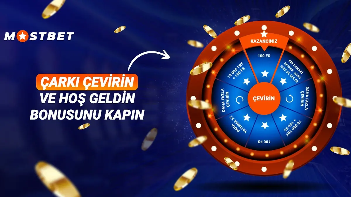 Mostbet: çarkı çevirin ve hoş geldin bonusunu kapın